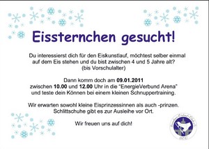 Flyer Eissternchen gesucht !