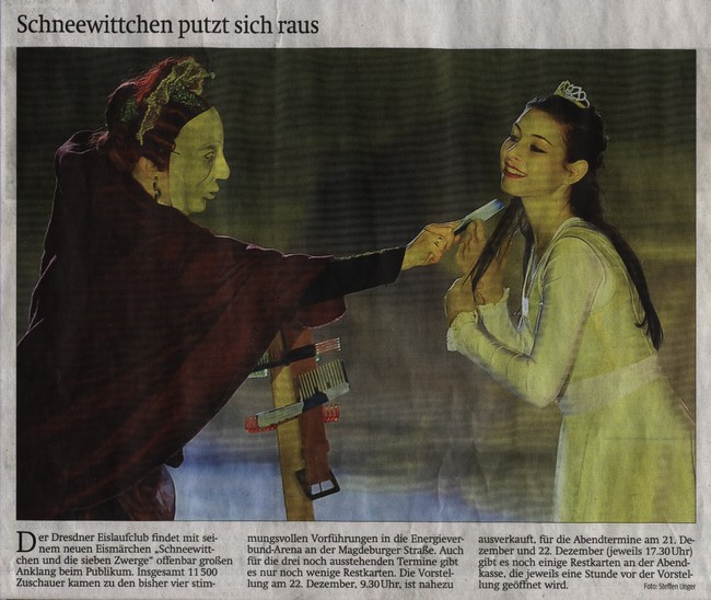 Schneewittchen putzt sich raus ...