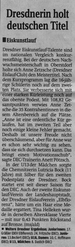 Dresdnerin holt deutschen Titel ...