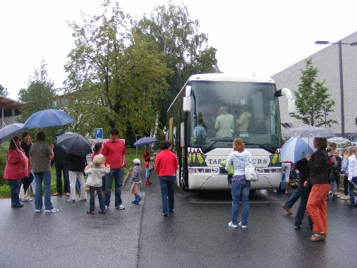 Verabschiedung in das Trainingslager Pribram (Tschechien)