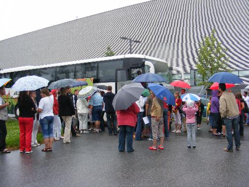 Verabschiedung in das Trainingslager Pribram (Tschechien)